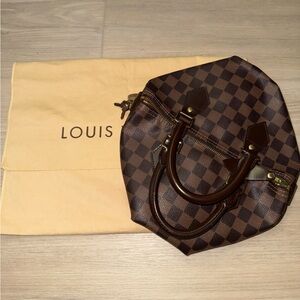 Louis Vuitton Damier Ebene Speedy 30 bag